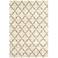 Prima Shag RG951 Temara Lattice Camel Area Rug