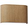 Prime 13" Wide LED Sconce - Grass Cloth