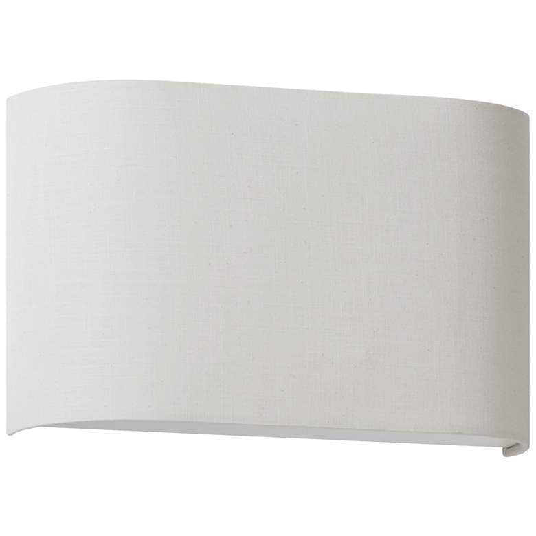 Image 1 Prime 13 inch Wide LED Sconce - Oatmeal