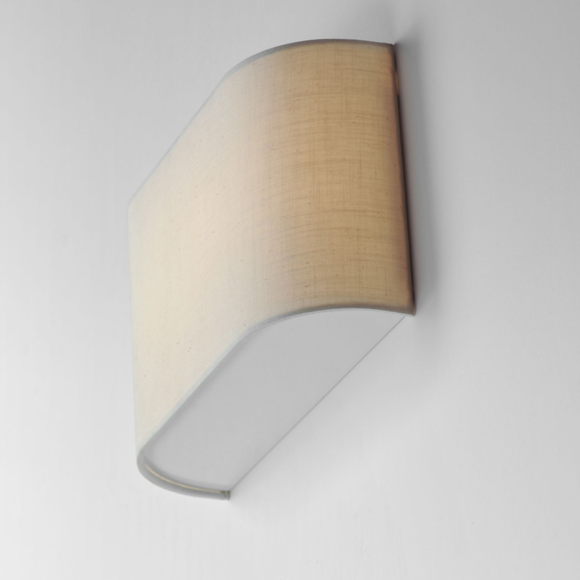 Image 4 Prime 13" Wide LED Sconce - Oatmeal more views