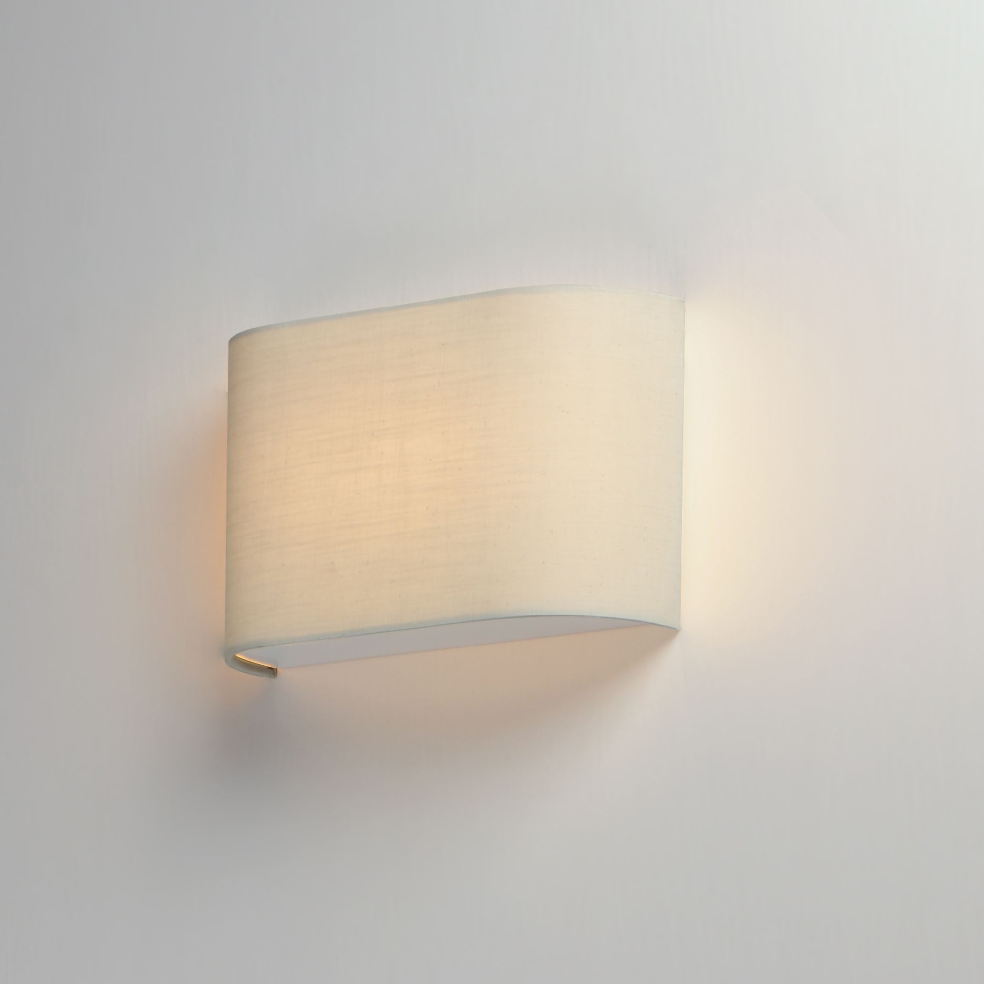 Image 5 Prime 13" Wide LED Sconce - Oatmeal more views