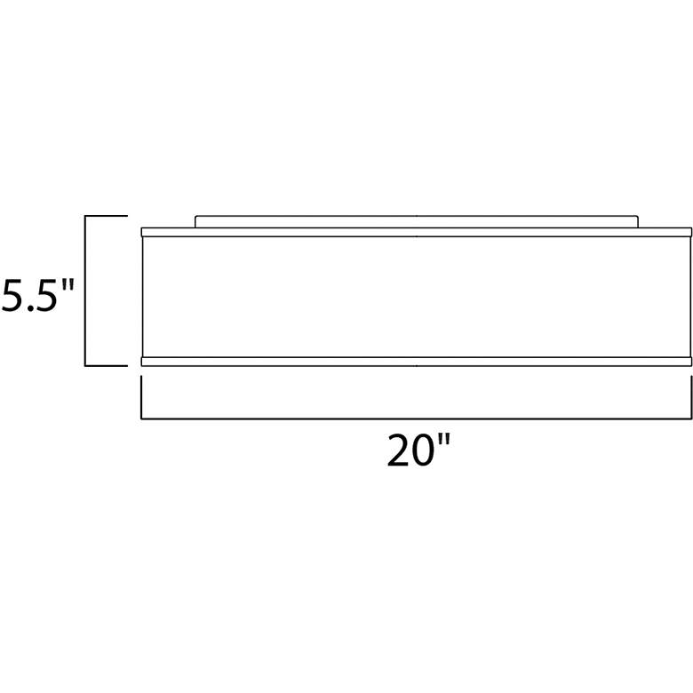 Image 5 Prime 20" LED Flush Mount 120-277V more views