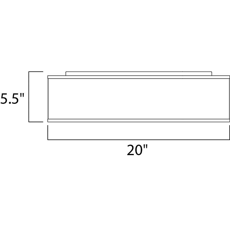 Image 5 Prime 20" LED Flush Mount 120-277V more views