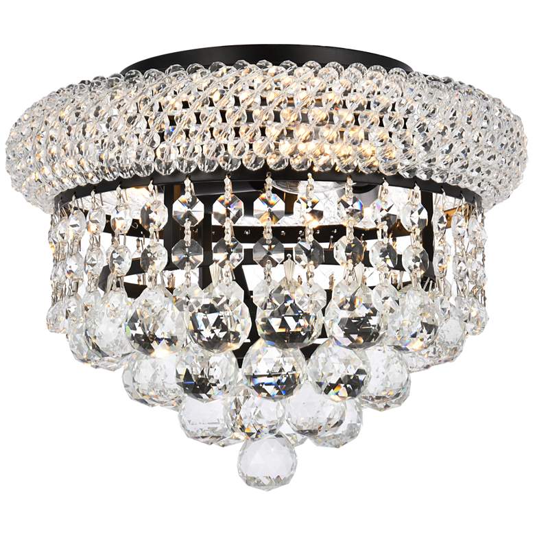 Image 2 Primo 10" Black Flush Mount