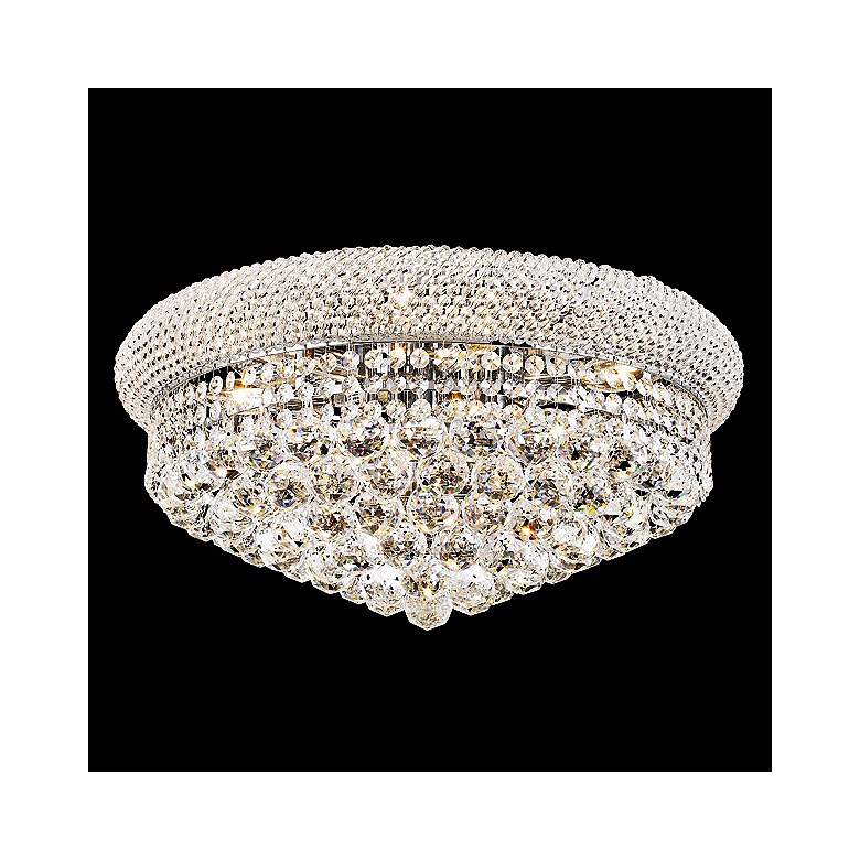 Image 1 Primo 10-Light  Royal Cut Crystal and Chrome Ceiling Light