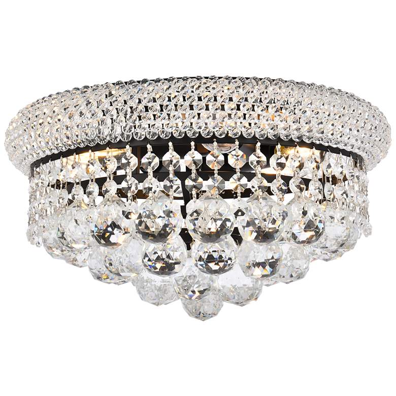 Image 2 Primo 14" Black Flush Mount