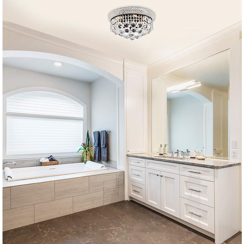 Image 3 Primo 14" Black Flush Mount more views