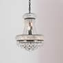 1_Primo 16" Wide Black and Crystal Pendant Light