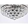 5_Primo 16" Wide Black and Crystal Pendant Light more views