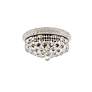 3_Primo 16" Wide Black with Clear Crystal Ceiling Light more views