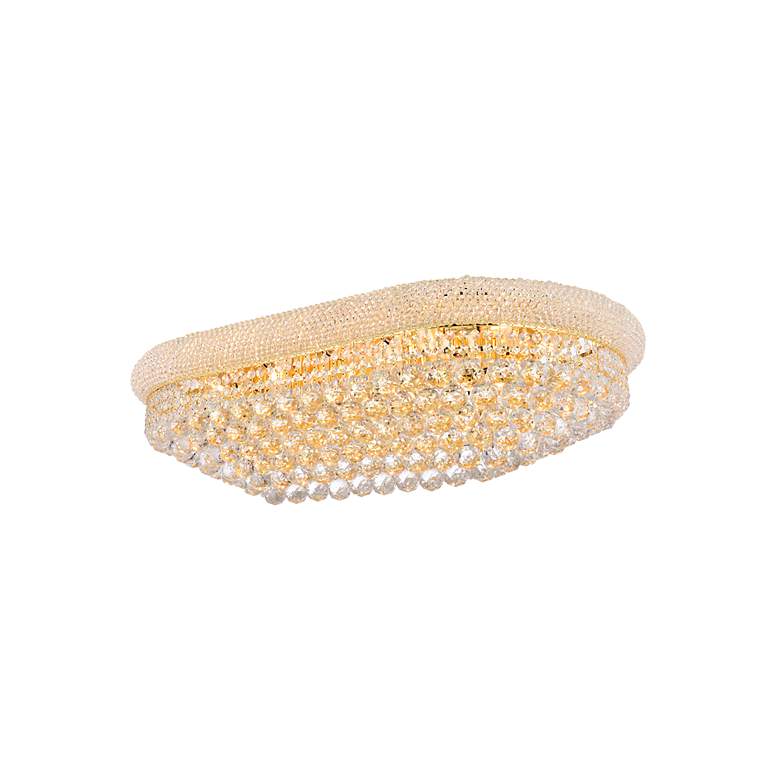 Image 4 Primo 18 Lt Gold Flush Mount Clear more views