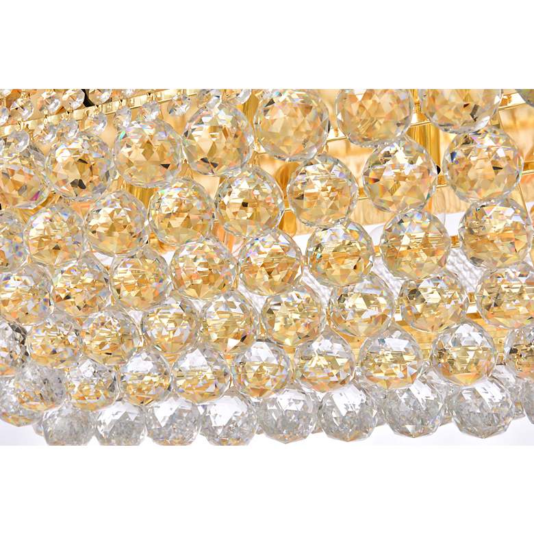Image 6 Primo 18 Lt Gold Flush Mount Clear more views