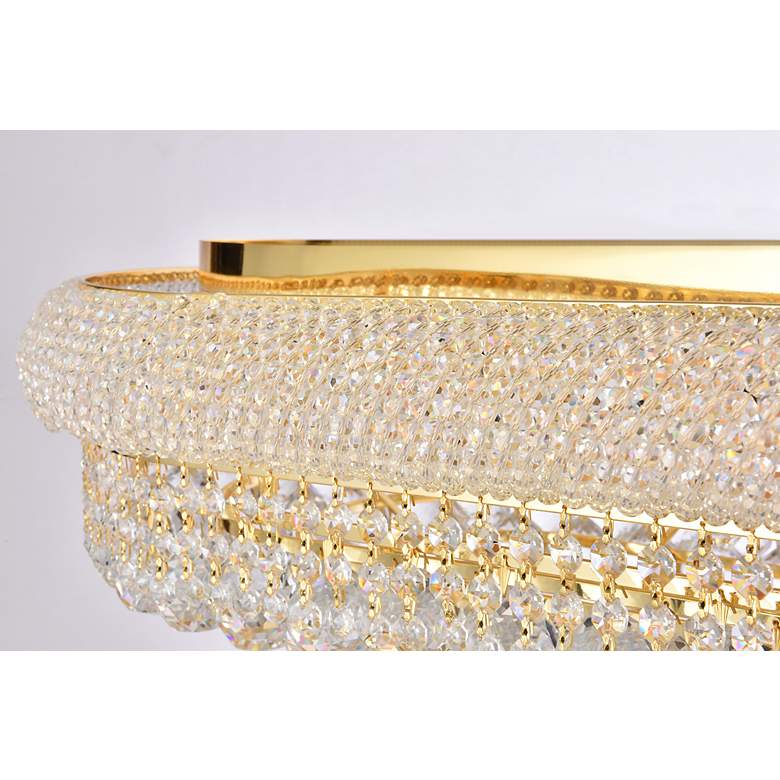 Image 7 Primo 18 Lt Gold Flush Mount Clear more views