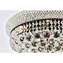 5_Primo 20" Wide Black and Clear Crystal Ceiling Light more views