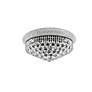 7_Primo 20" Wide Black and Clear Crystal Ceiling Light more views