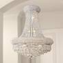 Primo 20" Wide Chrome Crystal Chandelier