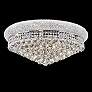Primo 24" Wide 12-Light Cut Crystal Ceiling Light