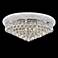Primo 24" Wide 12-Light Cut Crystal Ceiling Light