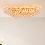 Primo 24 Lt Gold Flush Mount Clear
