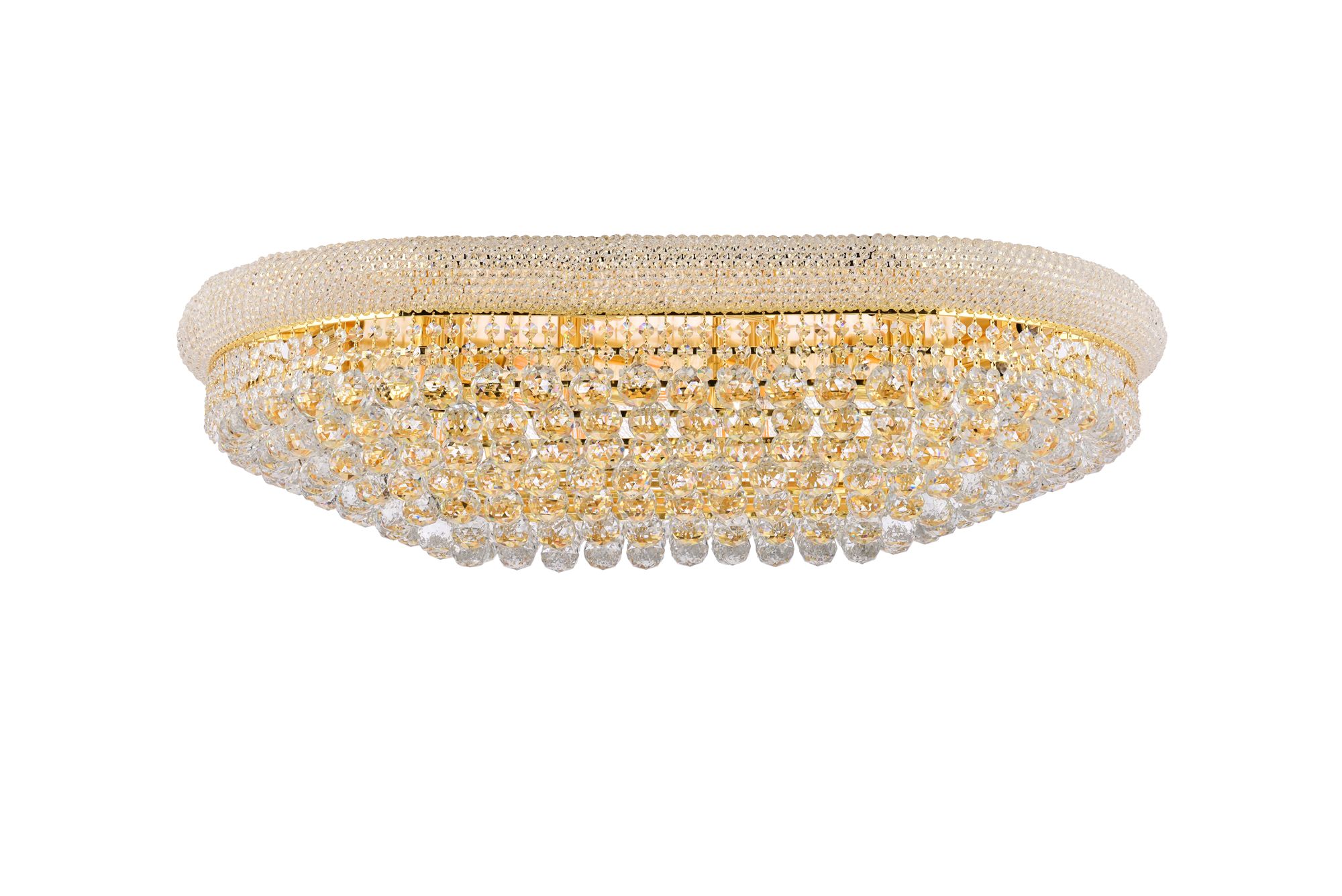Image 4 Primo 24 Lt Gold Flush Mount Clear more views