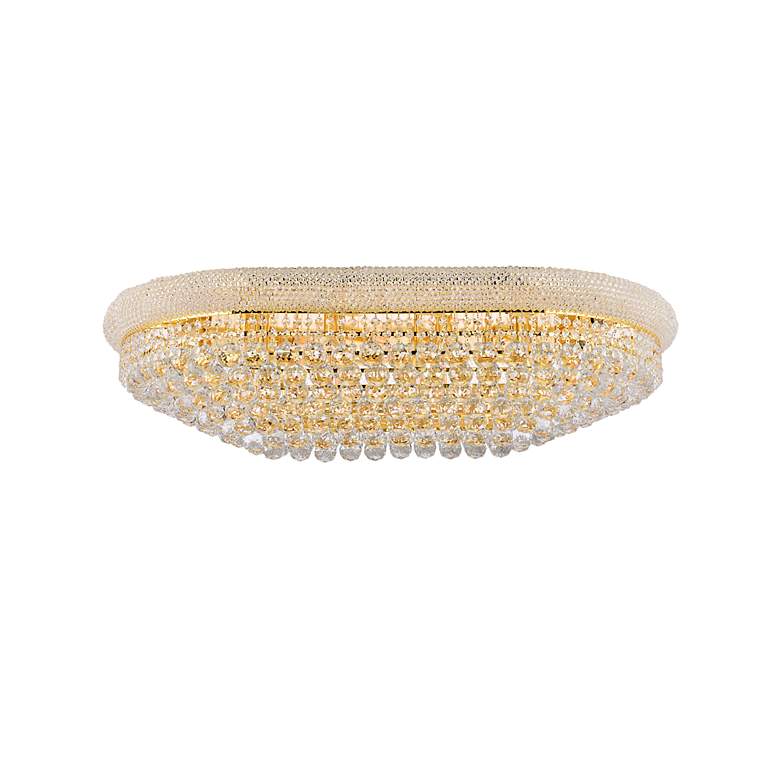 Image 4 Primo 24 Lt Gold Flush Mount Clear more views