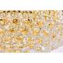 Primo 24 Lt Gold Flush Mount Clear