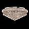 Primo 28" Wide Royal Cut Crystal and Chrome 15-Light Ceiling Light