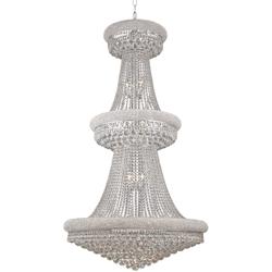 Primo 36&quot; Wide Royal Cut Clear Crystal 32-Light Chandelier
