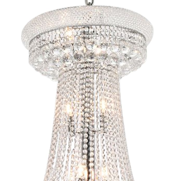 Image 4 Primo 42" Wide Royal Cut Clear Crystal 38-Light Chandelier more views