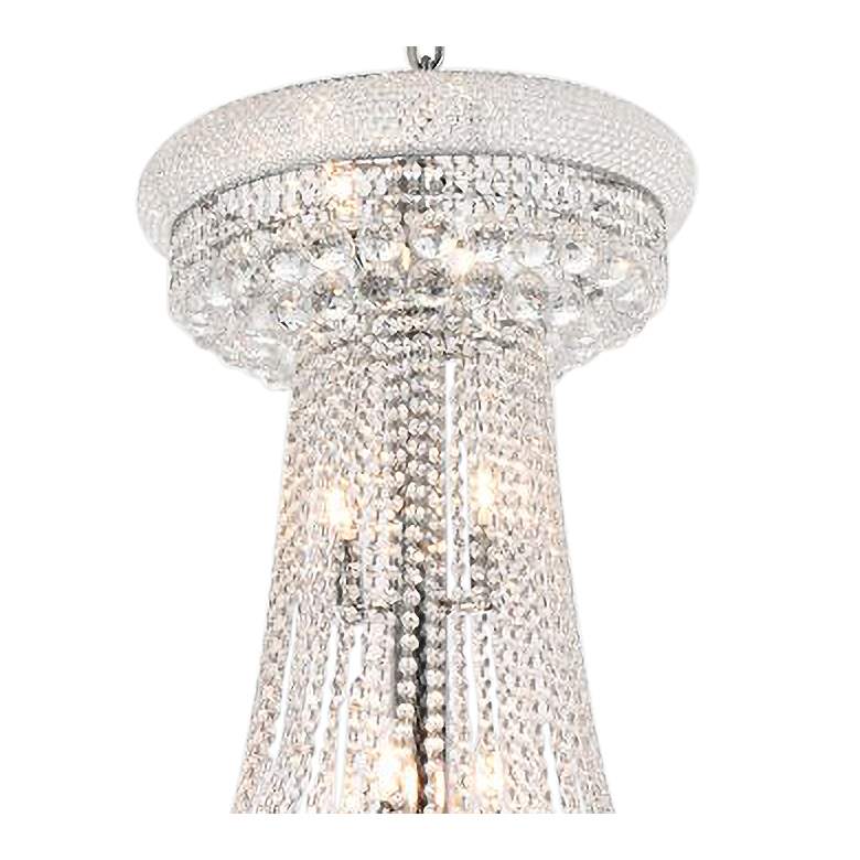 Image 4 Primo 42" Wide Royal Cut Clear Crystal 38-Light Chandelier more views