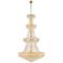 Primo 48" Wide Royal Cut Clear Crystal 42-Light Chandelier