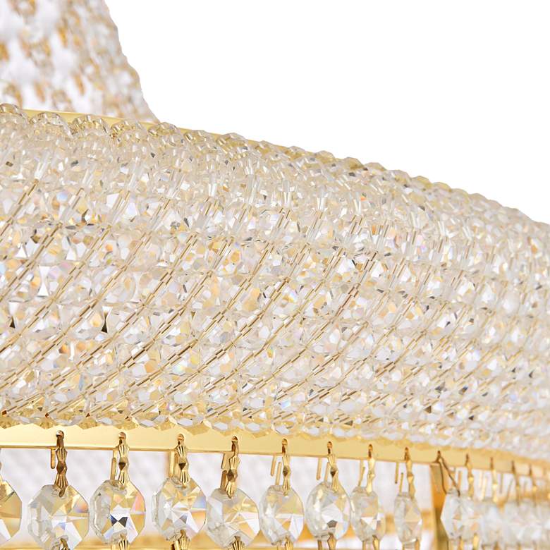 Image 6 Primo 48 inch Wide Royal Cut Clear Crystal 42-Light Chandelier more views