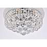 4_Primo 6 Light Royal Cut Crystal Flushmount Chandelier more views