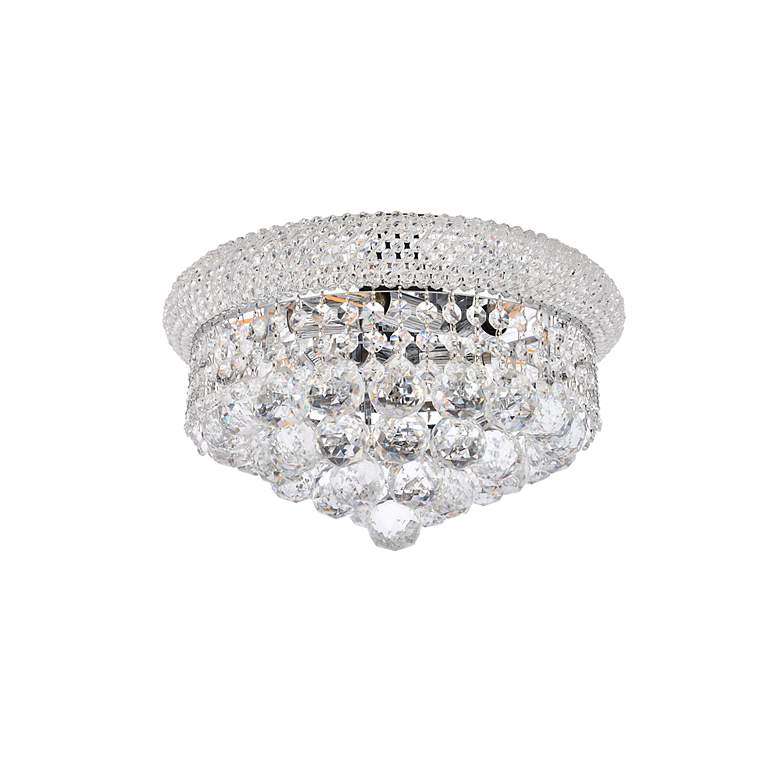 Image 7 Primo 6 Light Royal Cut Crystal Flushmount Chandelier more views
