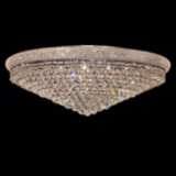 Primo Royal Cut Crystal and Chrome 42&quot; Wide Ceiling Light