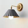 4_Primrose 1-Light Wall Sconce Grey / Gold more views