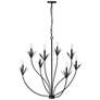 5_Primrose 40 1/2" Wide Black 8-Light Chandelier more views
