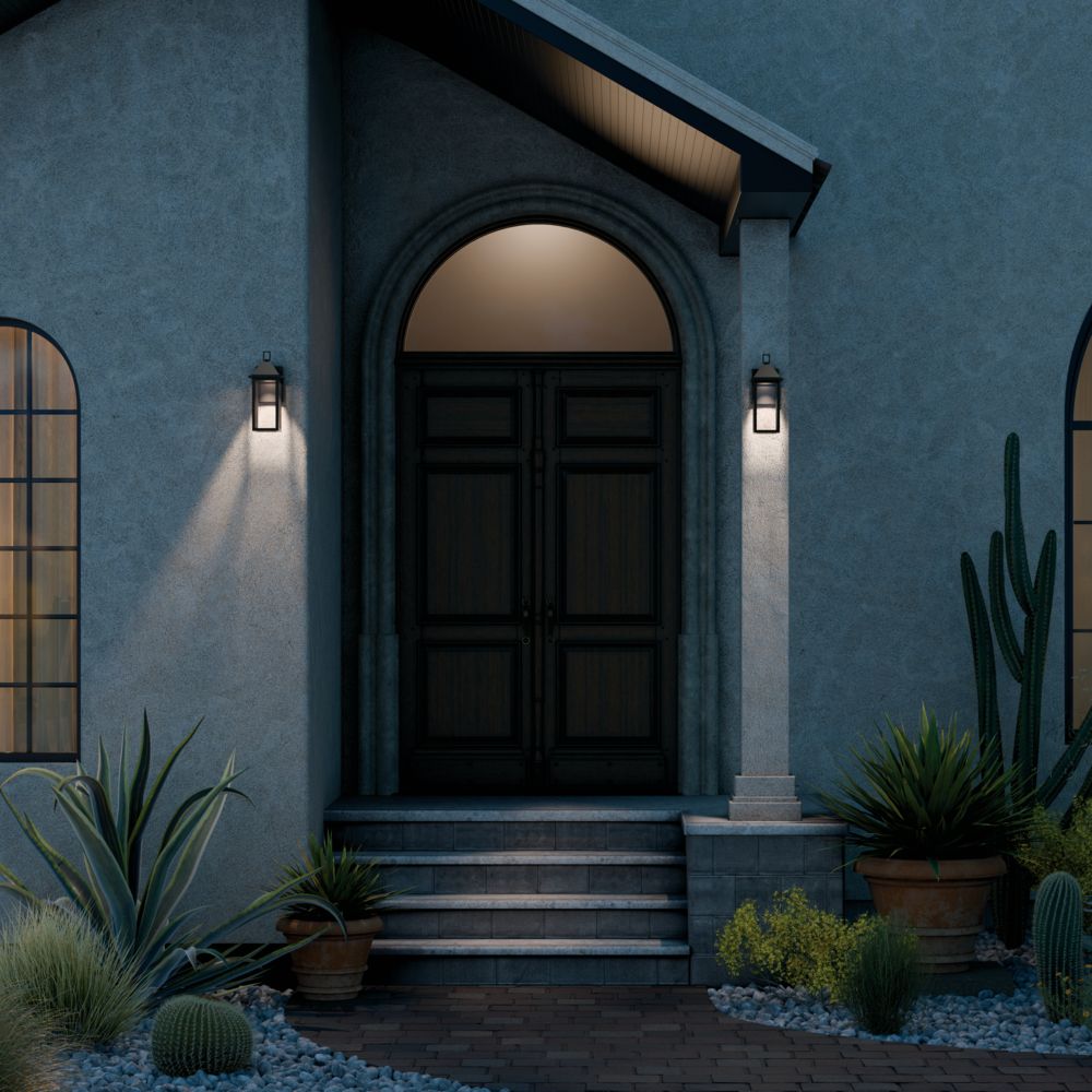 Image 3 Prin 14 Inch 1 Light Outdoor DarkSky Wall Light in Olde Bronze more views