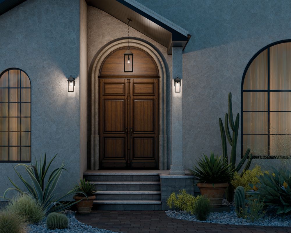 Image 3 Prin 14 Inch 1 Light Outdoor Wall Light with Clear Glass in Olde Bronze more views