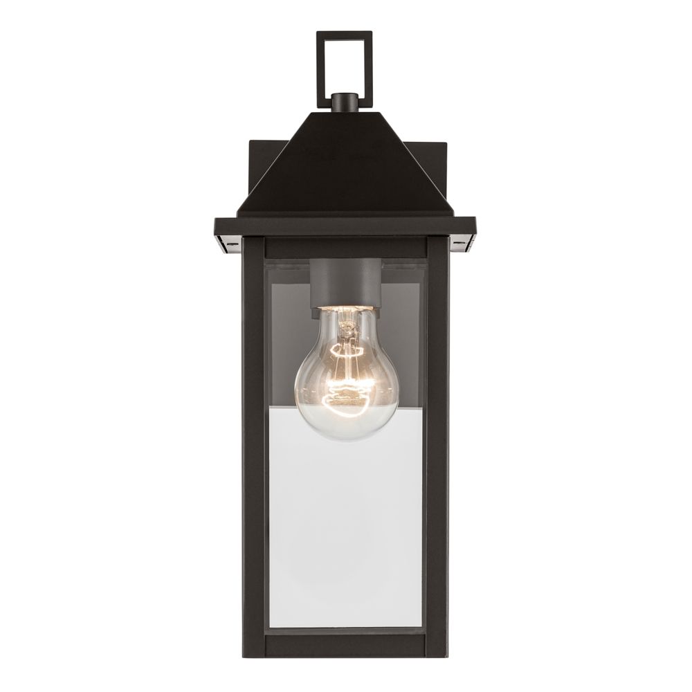 Image 6 Prin 14 Inch 1 Light Outdoor Wall Light with Clear Glass in Olde Bronze more views