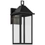 Prin 16.75 Inch 1 Light Outdoor DarkSky Wall Light in Black