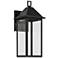 Prin 16.75 Inch 1 Light Outdoor DarkSky Wall Light in Black