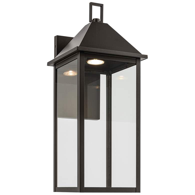 Image 1 Prin 22 Inch 1 Light Outdoor DarkSky Wall Light in Olde Bronze