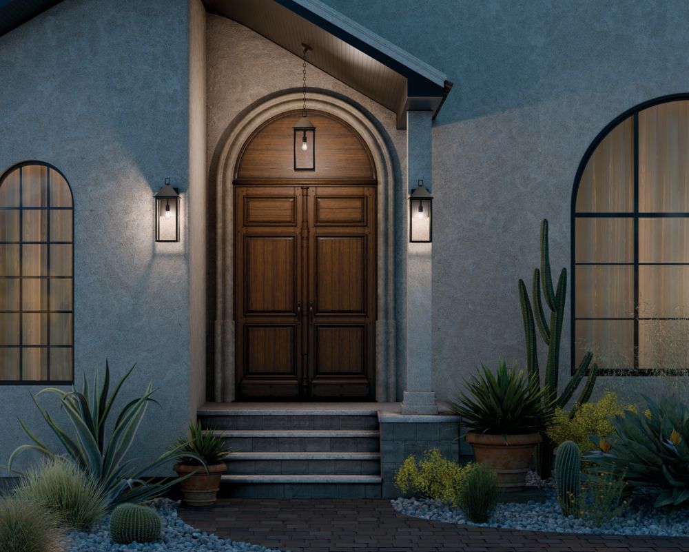 Image 3 Prin 22 Inch 1 Light Outdoor Pendant with Clear Glass in Olde Bronze more views