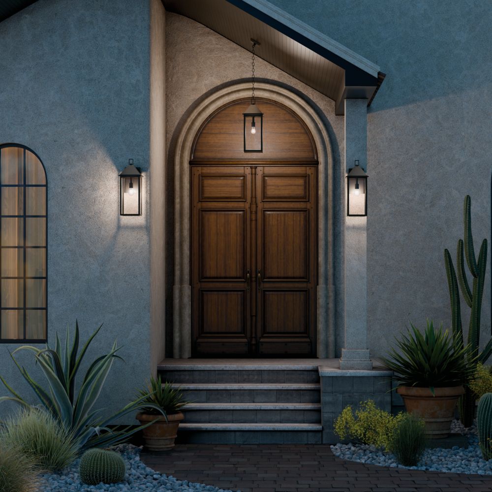 Image 3 Prin 22 Inch 1 Light Outdoor Wall Light with Clear Glass in Olde Bronze more views