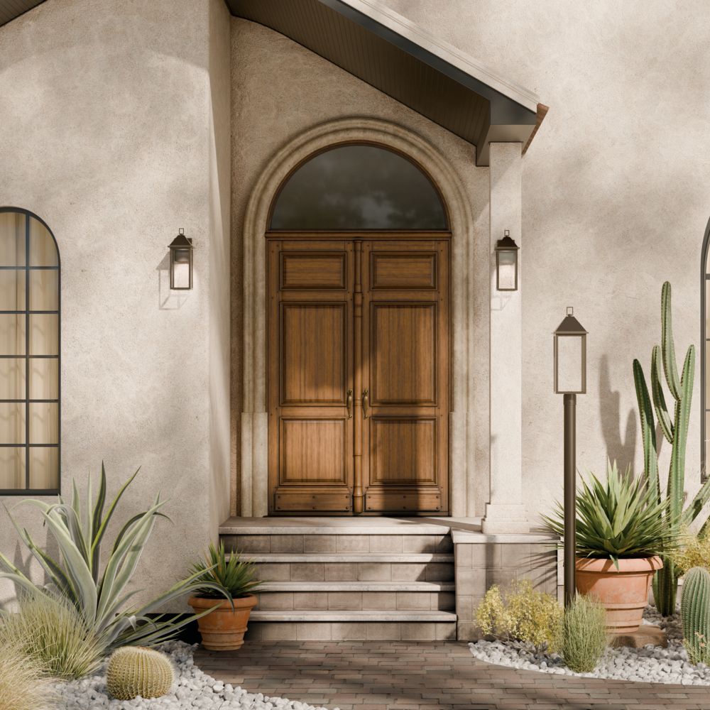 Image 2 Prin 25 Inch 1 Light Outdoor Dark Sky Post Light in Olde Bronze more views