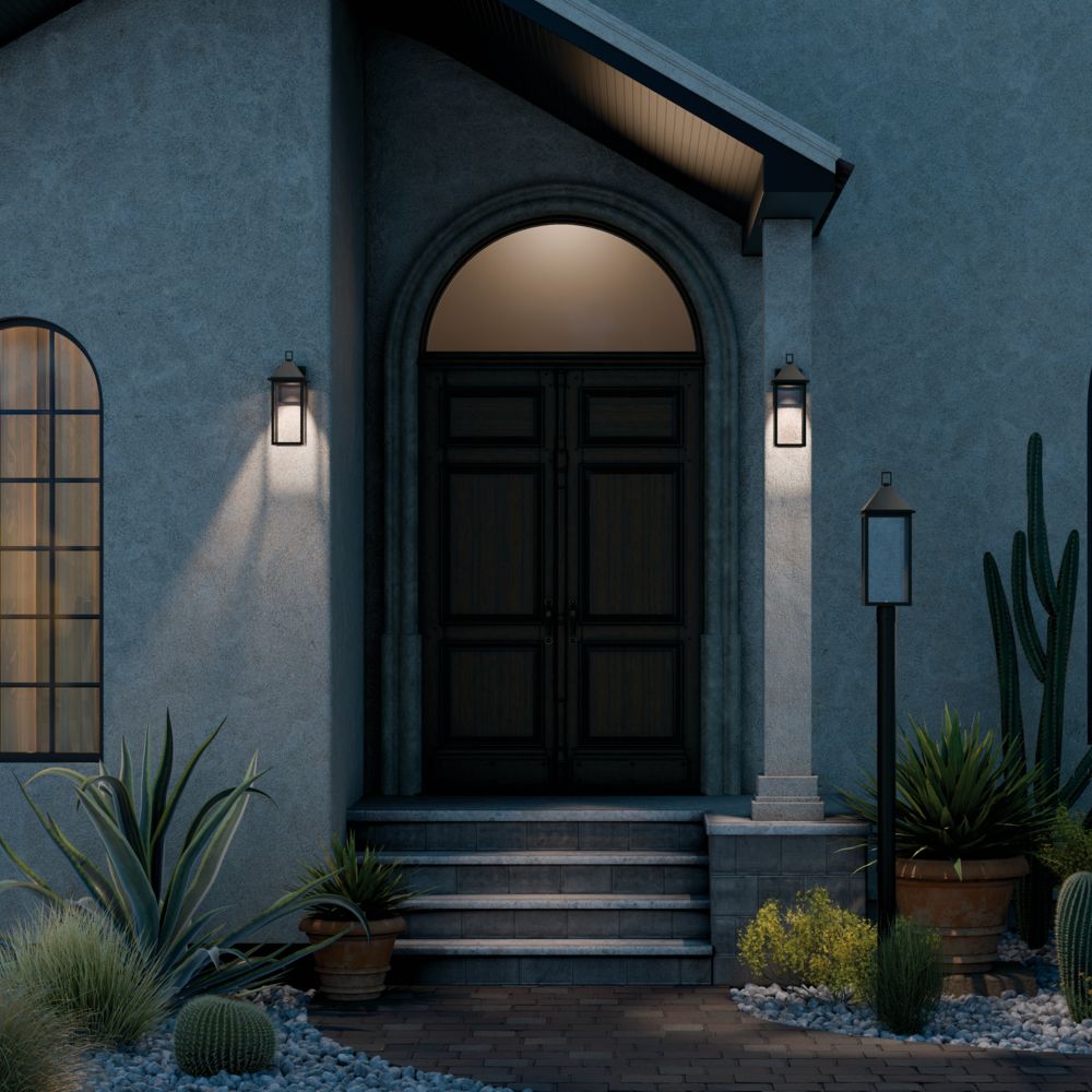 Image 3 Prin 25 Inch 1 Light Outdoor Dark Sky Post Light in Olde Bronze more views