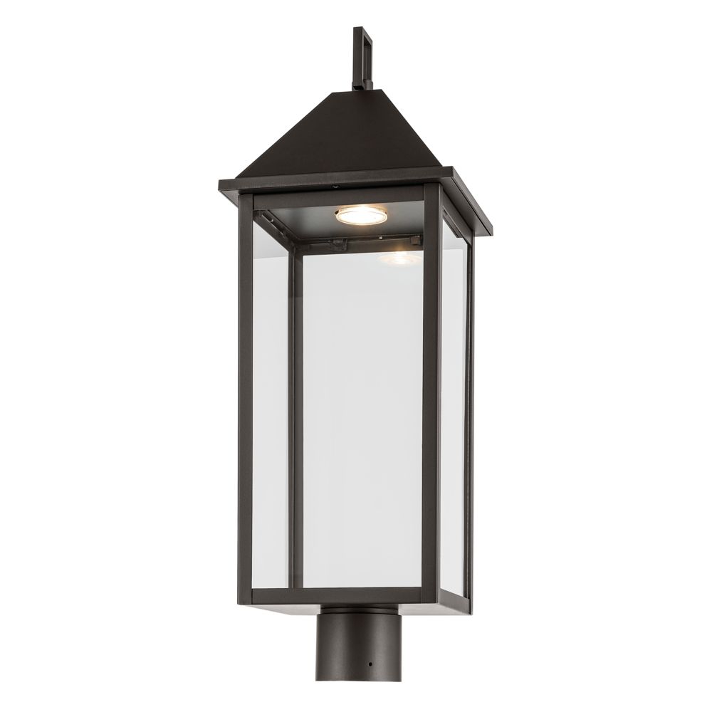 Image 6 Prin 25 Inch 1 Light Outdoor DarkSky Post Light in Olde Bronze more views