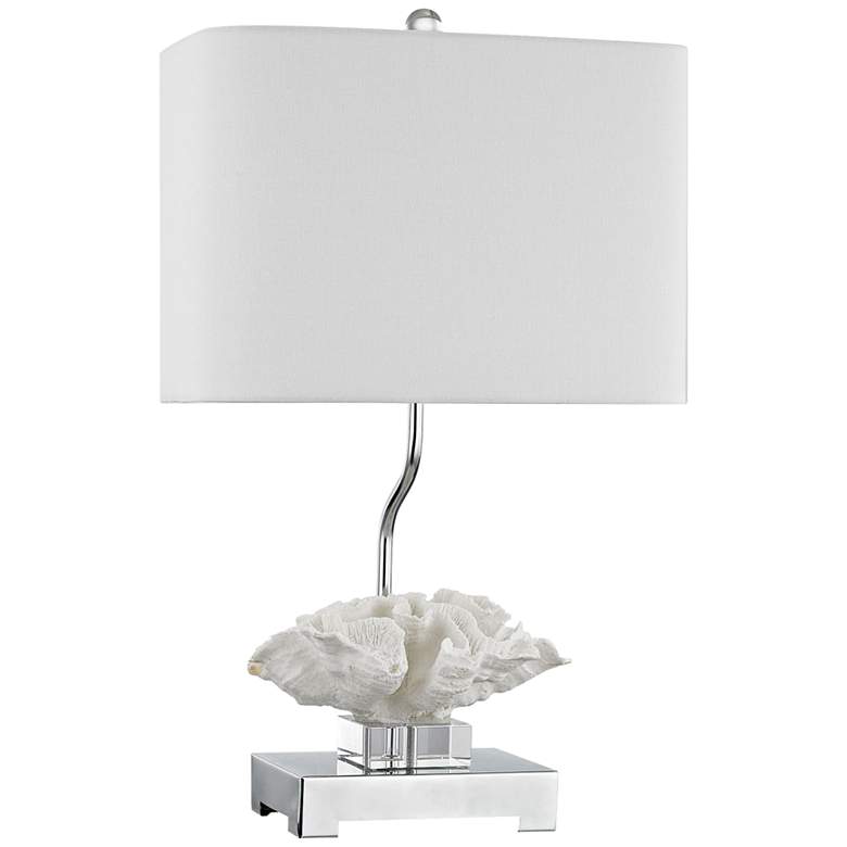 Image 1 Prince Edward Island White Coral Table Lamp