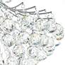 5_Princess 20" Wide Chrome and Crystal Chandelier more views